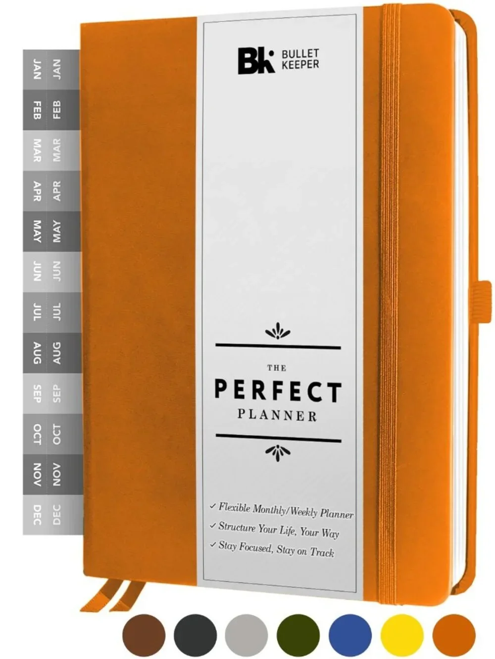 The Perfect Planner Collection Monthly/Weekly Flexible Structures Undated Year